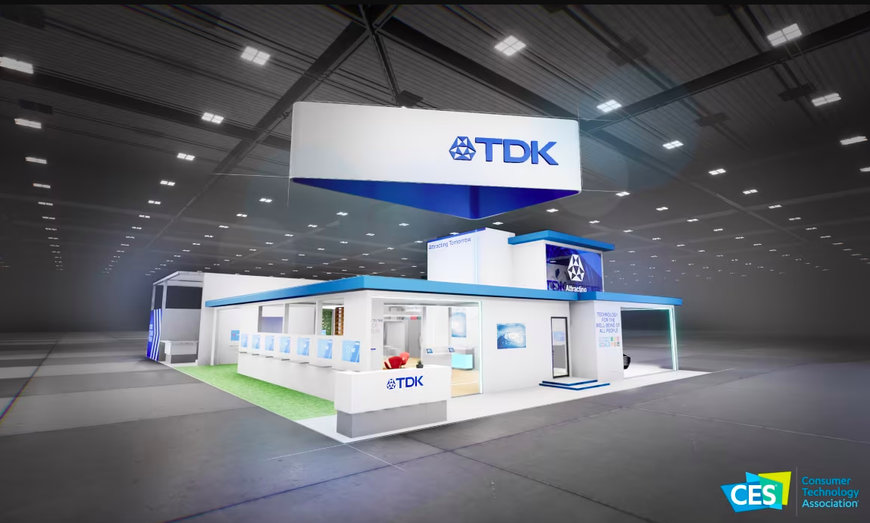 TDK TO SHOWCASE CUTTINGEDGE TECHNOLOGY AT CES 2024 Industry EMEA